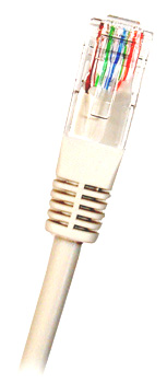 CAT5E UTP RJ45 Ethernet-kaapeli 2m Valkoinen