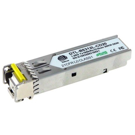 Datolink DTL-B5312L-CD20 SFP 1000Base-BX BIDI 20km, Tx1550 Rx1310 Singlemode WDM