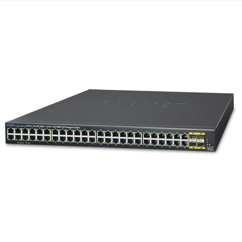 Planet GS-4210-48T4S 48x10/100/1000 +4xSFP Switch Web-smart/SNMP