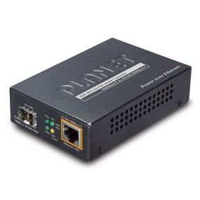 Planet GTP-805A 10/100/1000TX-SFP Converter LFTP, PoE+